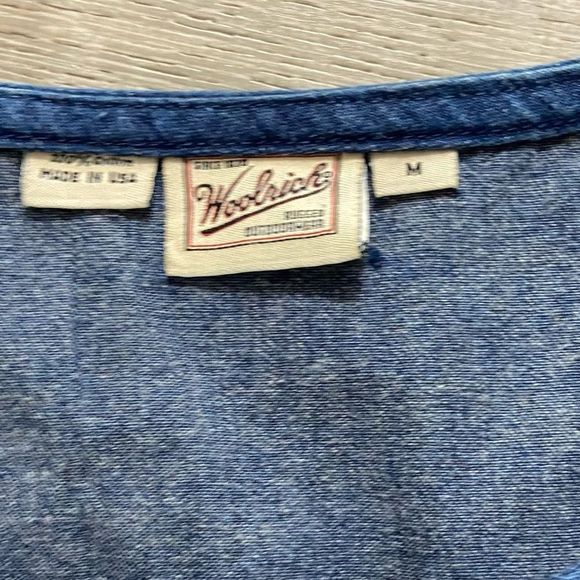 Woolrich Denim Pinafore Apron Dress - Picture 4 of 6